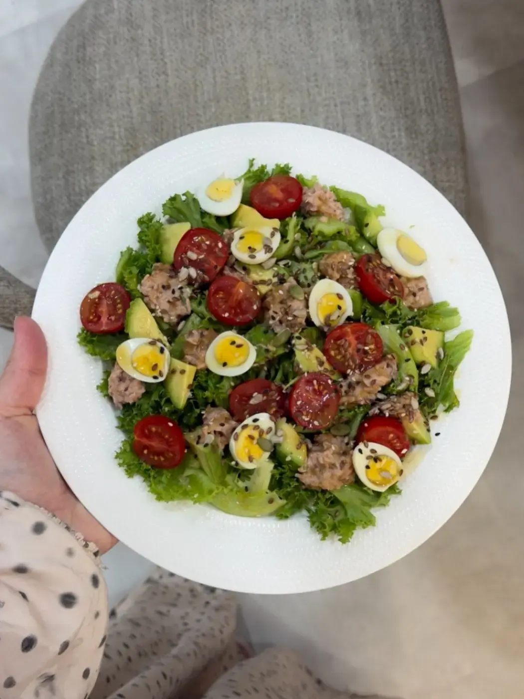 Работа ученицы курса Salad Lab