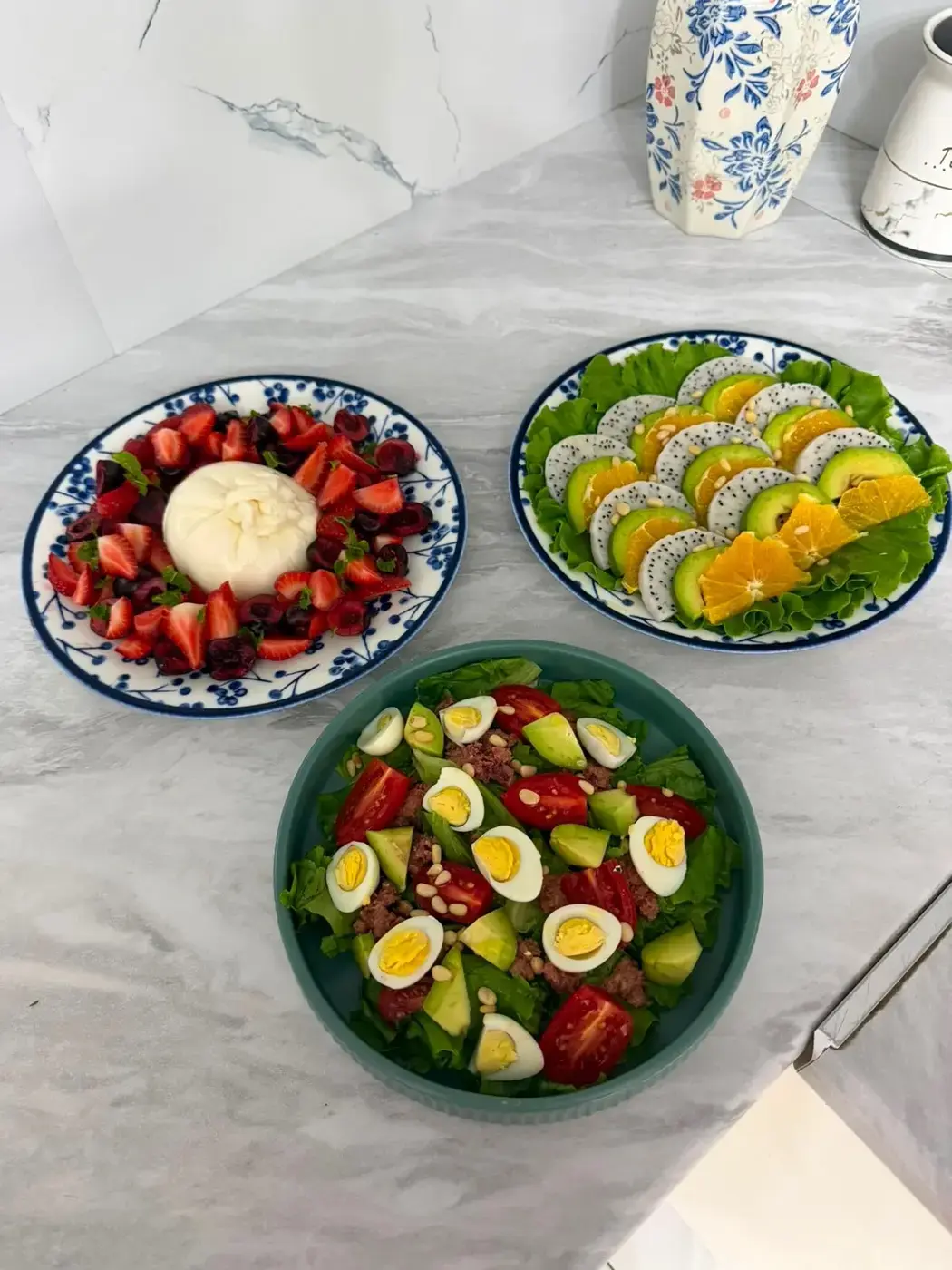 Работа ученицы курса Salad Lab