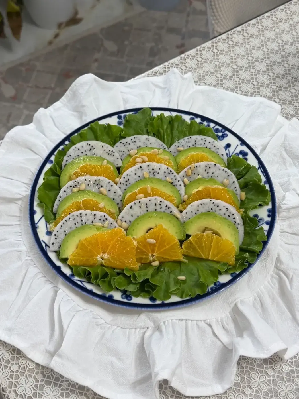Работа ученицы курса Salad Lab