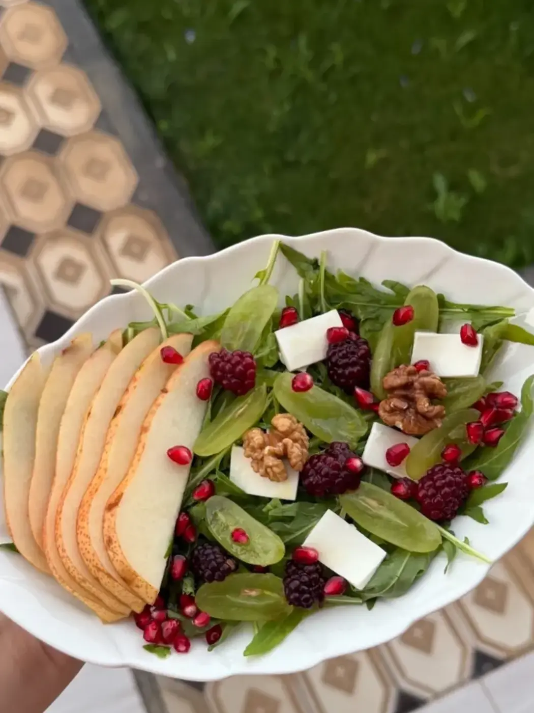Работа ученицы курса Salad Lab