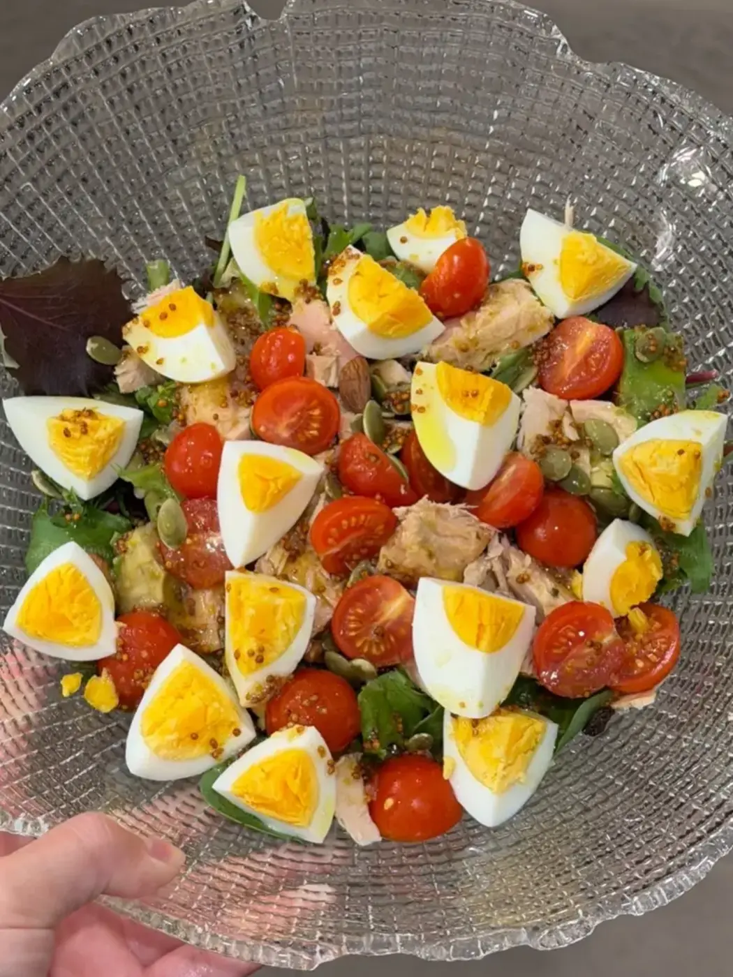 Работа ученицы курса Salad Lab