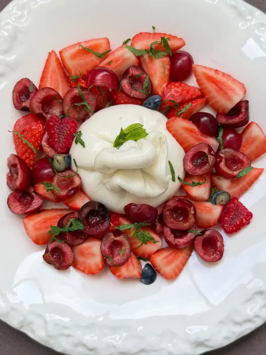 Работа ученицы курса Salad Lab